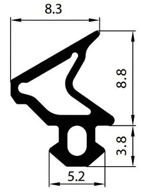 uszczelka-do-okna-pcv-deceuninck-s-1110-dlugosc-100-cm