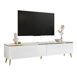 szafka-rtv-aurora-bialy-polysk-na-nozkach-zlotych-onyx