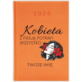 kalendarz-2026-pomaranczowy-planer-prezent-dla-przyjaciolki-kobieta-potrafi