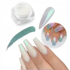 clavier-pylek-do-paznokci-kameleon-93-efekt-lustra-glass-green-pearl-effect