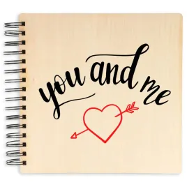 album-drewniany-22x22-cm-25-kartek-you-and-me-milosc-na-walentynki-wzory