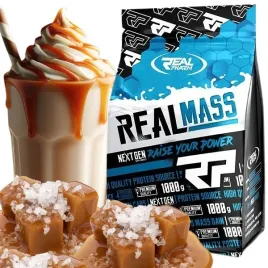 gainer-na-mase-bialko-weglowodany-slony-karmel-real-pharm-real-mass-1000g