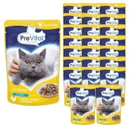 prevital-z-kurczakiem-w-sosie-mokra-karma-dla-kota-doroslego-100g-x24