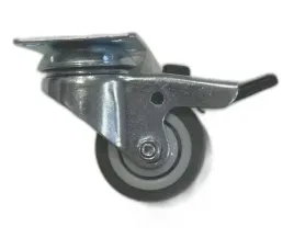 kolko-skretne-gumowe-fi-50-z-plytka-i-hamulcem