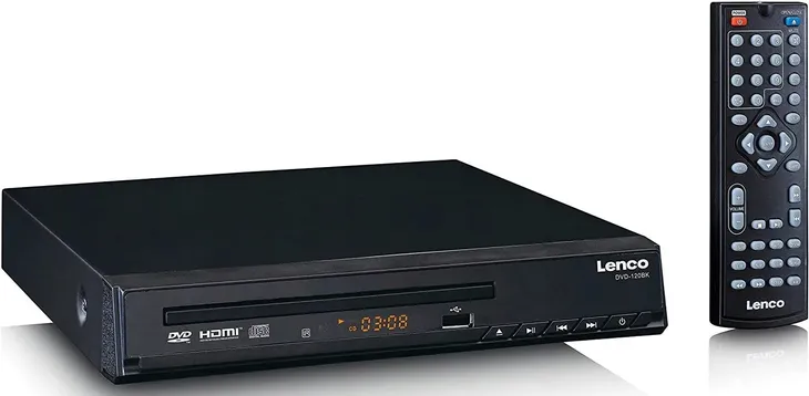 DVD HiFi LENCO DVD-120BK USB HDMI SCART DivX PL PILOT