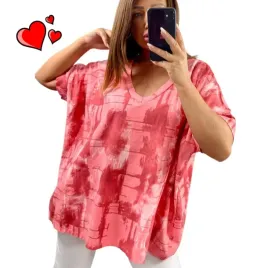 tunika-damska-oversize-przetarcia-koral-duzy-rozmiar-luzna-60-62-10xl-11xl