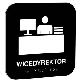 tabliczka-braill-wicedyrektor-10x10-cm-czarna-braille-dla-niewidomych