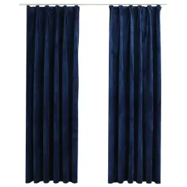 vidaxl-zaslony-z-haczykami-2-szt-aksamitne-granatowe-140x225-cm