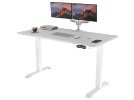 biurko-elektryczne-z-bialym-stelazem-jasny-szary-160x80