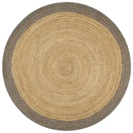 vidaxl-recznie-wykonany-dywanik-juta-szara-krawedz-120-cm