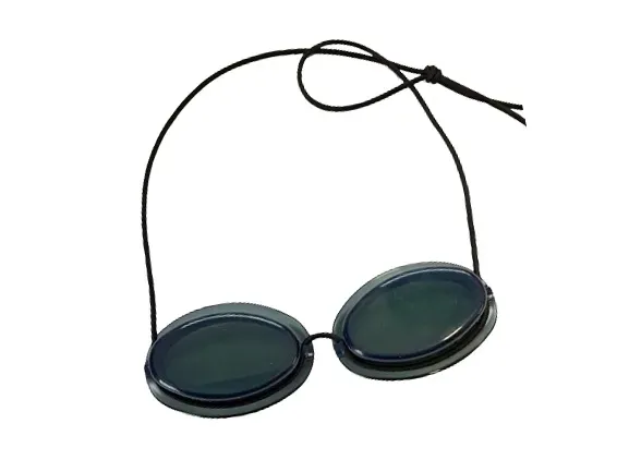OKULARY OCHRONNE Sanitas do lamp PODCZERWIEŃ