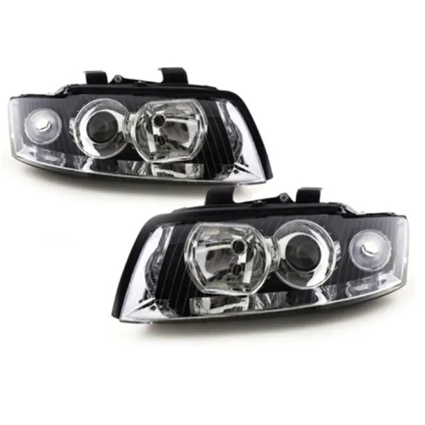 REFLEKTORY LAMPY PRZEDNIE AUDI A4 B6 2000-2004 KOMPLET PRAWA LEWA MAŁYSZÓWK