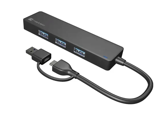 hub-usb-natec-mayfly-4xusb-3-0-czarny-usb-c-adapter-usb-a-stan-nowy-waga-z-opakowaniem-0-069-kg