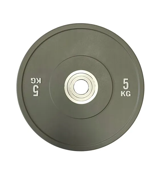 Obciążenie olimpijskie 5 Kg talerz olimpijski 5 Kg Szary wzmocniony Pro