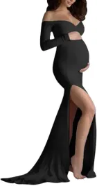 shein-czarna-elegancka-sukienka-ciazowa-z-rozcieciem-na-noge-m-2ga