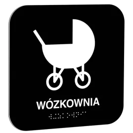 tabliczka-braill-wozkownia-10x10cm-czarna-z-napisem-braille-dla-niewidomych