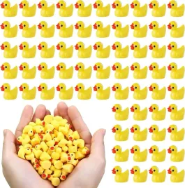 mini-kaczki-z-zywicy-miniaturowe-figurki-do-dekoracji-zestaw-120-sztuk