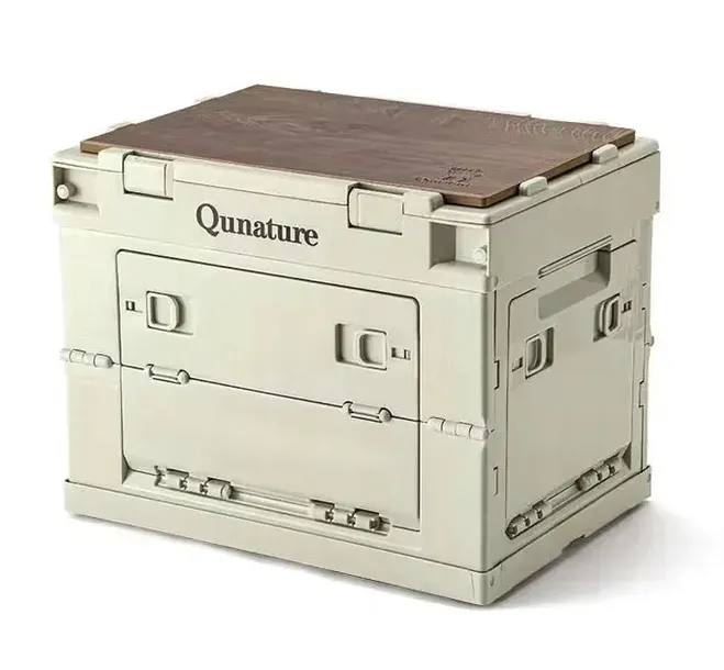 Składane pudło stolik kempingowy 26L/30kg 5 kierunków otw. Qunature 053004