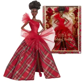 barbie-signature-lalka-kolekcjonerskaz-kreconymi-wlosami-swiateczna-2024
