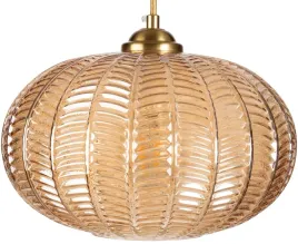 lampa-wiszaca-szklana-zlota-bursztynowa-botanica-25cm