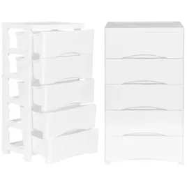 regal-na-kolkach-z-wysuwanymi-szufladami-mobilny-organizer-5-szuflad
