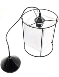 lampa-wiszaca-metalowa-czarna-1xe27-z-bialym-abazurem-w-srodku