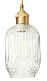 lampa-wiszaca-szklana-przezroczysta-ryflowana-torino-slim-zlota-30cm