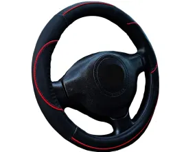 pokrowiec-na-kierownice-skora-nakladka-czarna-z-czerwona-lamowka-37-39-cm