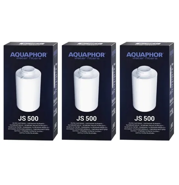 3x wkład filtrujący dzbanka J.Shmidt 500 Aquaphor