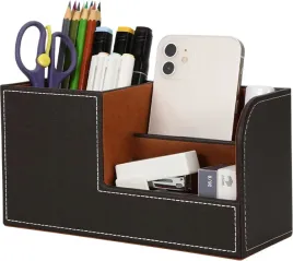 skorzany-organizer-na-biurko-przybornik-biurowy-wielofunkcyjny-pojemnik