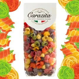 kolorowy-makaron-warzywny-lumache-slimaki-wloski-6-smakow-250g-carazita