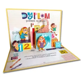 dyplom-pasowania-na-ucznia-3d-skladany-przestrzenny-pop-up