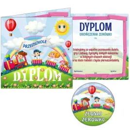 dyplom-ukonczenia-zerowki-przypinka-zegnaj-zerowko