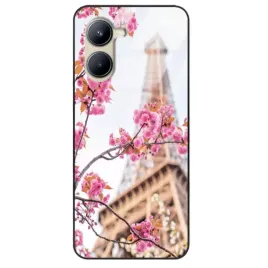 etui-do-realme-c33-glass-kwiaty-wiosna-spring-energia-zielen-kobiece-wzory