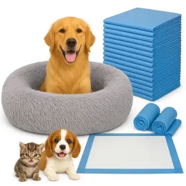 zestaw-dla-psa-kota-legowisko-60-cm-podklady-higieniczne-20-szt-gratis