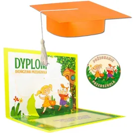 biret-dyplom-ukonczenia-przedszkola-i-przypinka