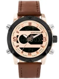 zegarek-meski-naviforce-nf9097-brown-rosegold-grawer