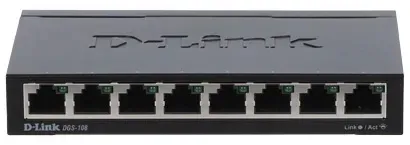 switch-dgs-108-e-8-portowy-d-link-stan-nowy