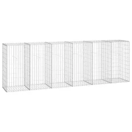 vidaxl-sciana-gabionowa-z-pokrywami-galwanizowana-stal-300x50x100-cm