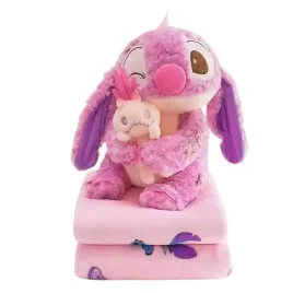 maskotka-pluszowa-stitch-rozowa-z-wyjmowanym-kocykiem-dla-dzieci