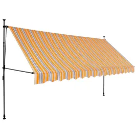vidaxl-recznie-zwijana-markiza-z-led-350-cm-zolto-niebieska