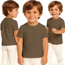 koszulka-dziecieca-t-shirt-dla-dziecka-bawelniana-khaki-134-140