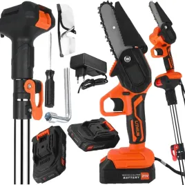 pila-lancuchowa-2x-akumulator-21v-wysiegnik-25m-zestaw