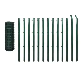 vidaxl-euro-ogrodzenie-stalowe-25-x-1-m-zielone