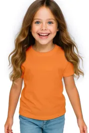 koszulka-dziecieca-t-shirt-dla-chlopca-dziewczynki-pomaranczowa-110-116
