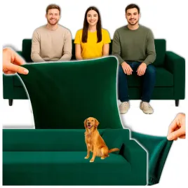 pokrowiec-na-kanape-naroznik-190-230-elastyczny-butelkowy-zielony-gratis