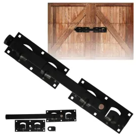 zasuwa-bramowa-zapadka-cyrkiel-garazowa-drzwi-bram-dwuskrzydlowa-czarna