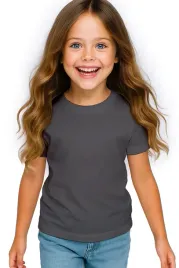 koszulka-dziecieca-t-shirt-dla-chlopca-dziewczynki-grafitowa-158-164