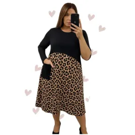 sukienka-kieszonka-panterka-dresowa-wygodna-bawelniana-czarna-46-48-3xl-4xl