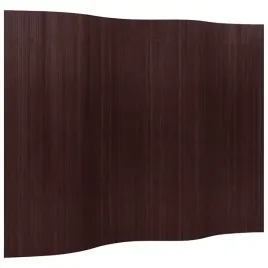 vidaxl-parawan-bambusowy-ciemnobrazowy-250-x-165-cm